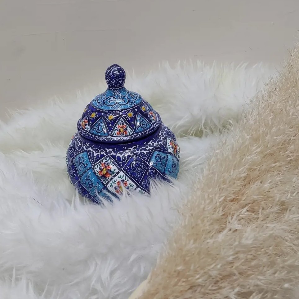قندان میناکاری مناسب هدیه روز مادر