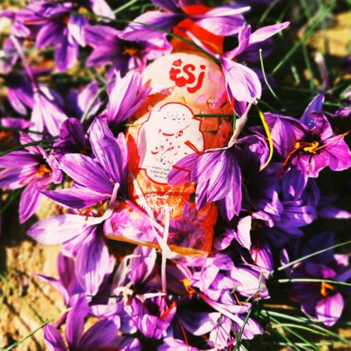 عرق گلاب زعفران بطری صاحوزی(شل 12تایی)
