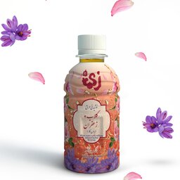 عرق گلاب زعفران بطری صاحوزی(شل 12تایی)