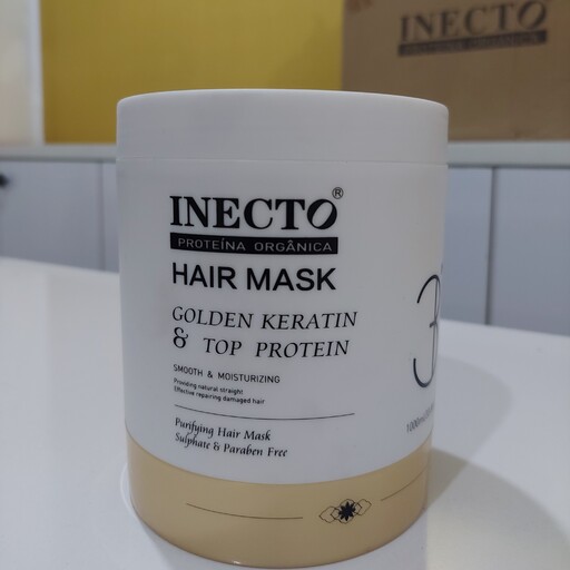 ماسک مو بدون سولفات اینکتو 1000 میل محصول کشور برزیل 