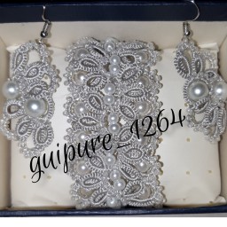 نیم ست دستبند و گوشواره