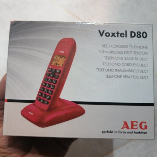 گوشی تلفن بی سیم AEG  مدل D80