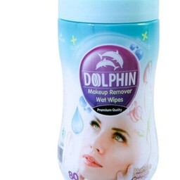 دستمال مرطوب آرایشی 80 عددی دلفین