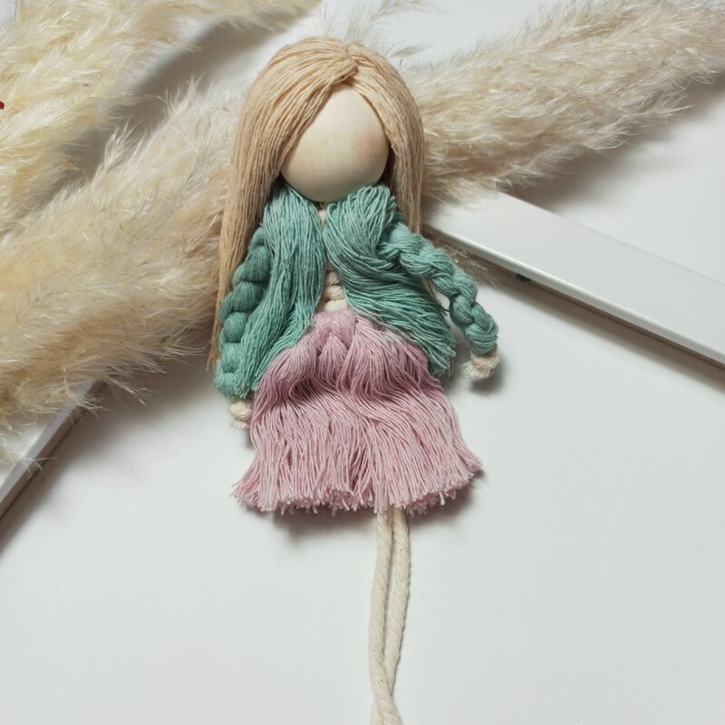 عروسک مکرومه ی لباس دار  محصولی خاص و متفاوت برای کودکان