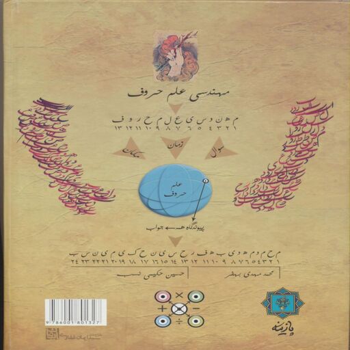 کتاب مهندسی علم حروف (جلددوم) اثر حسین حکیمی نسب انتشارات پازینه