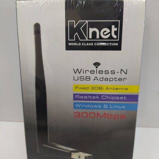 دانگل شبکه بی سیم USB انتن دار K-NET