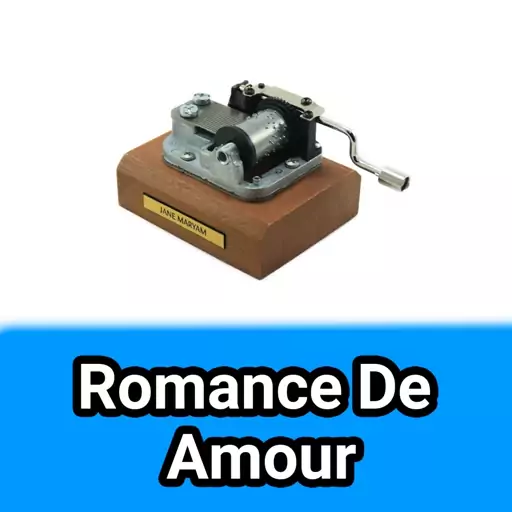 موزیک باکس ایل تمپو ولا ملودی Romance De Amour(رومنس اسپانیایی)مدل کلاسیکو(Classico)-جعبه موزیکال رومنس