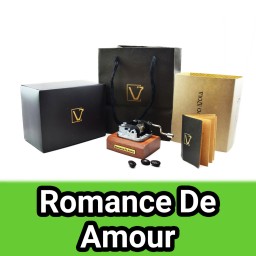 موزیک باکس ایل تمپو ولا ملودی Romance De Amour(رومنس اسپانیایی)مدل کلاسیکو(Classico)-جعبه موزیکال رومنس