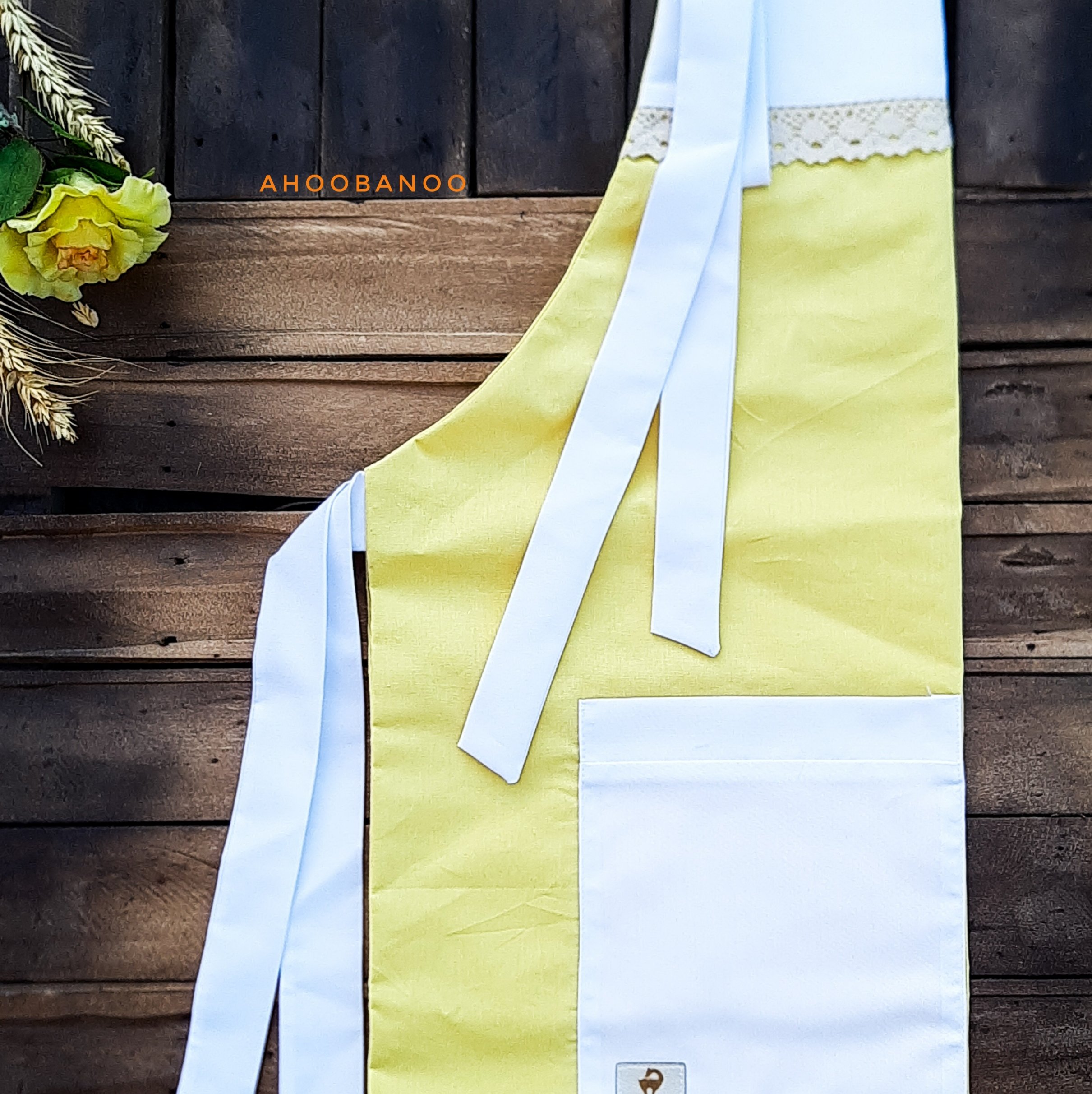 ست اسپورت  7 تیکه سرویس آشپزخونه  زرد با ترکیب سفید