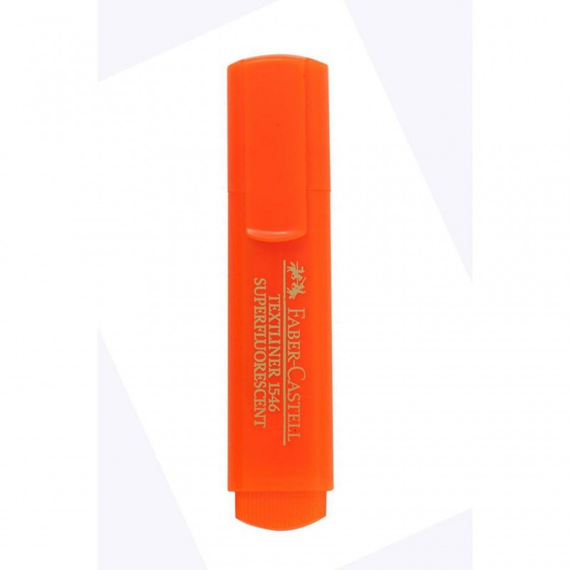 ماژیک هایلایتر علامت گذار فابرکاستل نارنجی مدل Superfluorescent