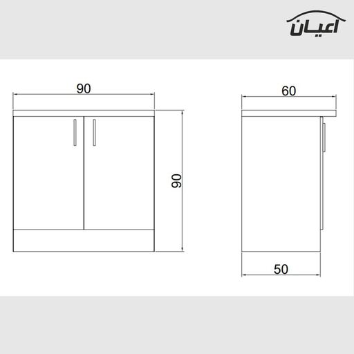 کابینت اعیان مدل FH CM15