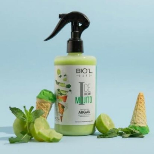 لوسیون (بستنی) موهای چرب بستنی موهیتو بیول (Biol Ice Mohito Hair Lotion)