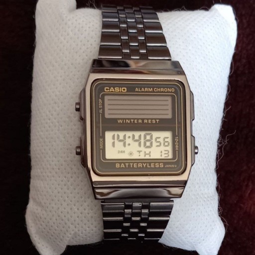 ساعت کاسیو دیجیتال نوری  نوک مدادی - خورشیدی مدل  - CASIO AL-180