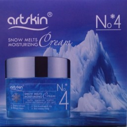 ژل یخی مرطوب کننده و آبرسان و خنک کننده صورت آرت اسکین artskin snow melts moisturizing cream
اورجینال