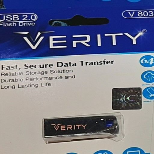 فلش مموری Verity مدل V803 ظرفیت 64 گیگابایت