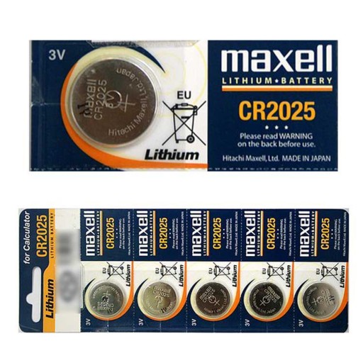 باتری سکه ای maxell مدل CR2025یک عددی