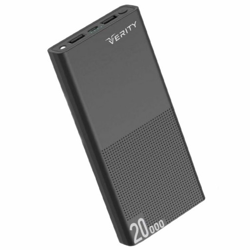 پاوربانک Verity ظرفیت 20000mAh مدل V-PA120 مشکی