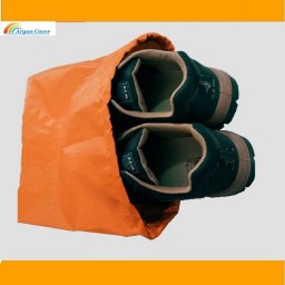 کاور کفش جنس شمعی رنگ نارنجی  پشت نقره ای ضد آب  - آرین کاور