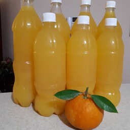 آب نارنج تازه و طبیعی یهترین کیفیت یک لیتری