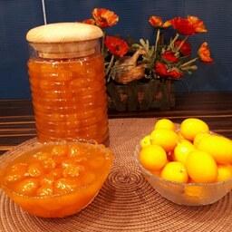 مربای کامکوات  450 گرمی ممتاز تهیه شده با آب پرتقال بسیار خوشمزه
