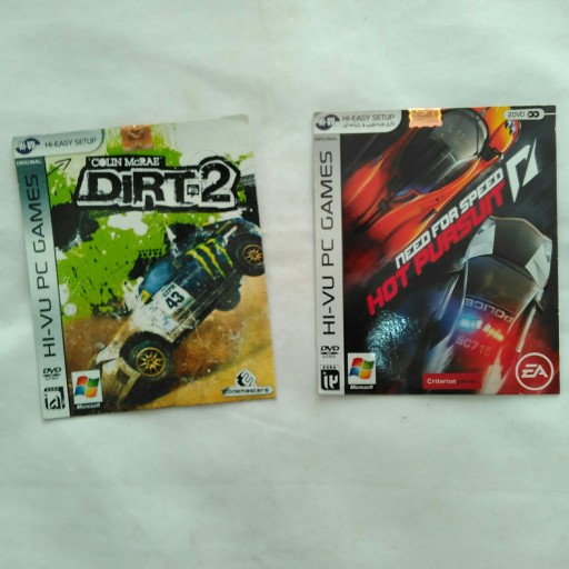 پک دو بازی کامپیوتری Need for Speed ، dirt
