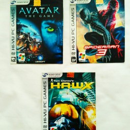 پک سه بازی کامپیوتری  Avatar ، hax , SpiderMan