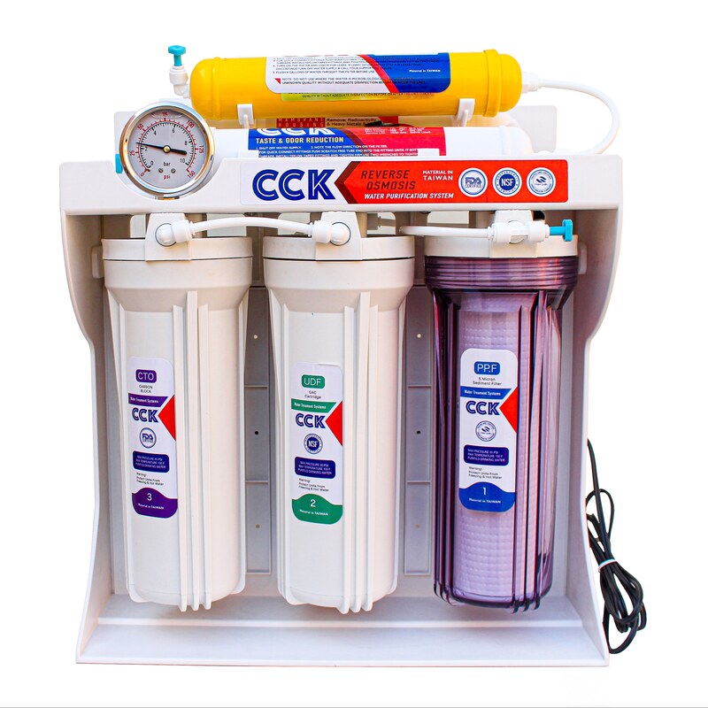 دستگاه تصفیه آب خانگی 7 مرحله ای CCK مدل 3060A (ارسال رایگان)
