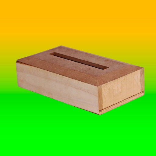 جعبه دستمال کاغذی چوبی کد JD1