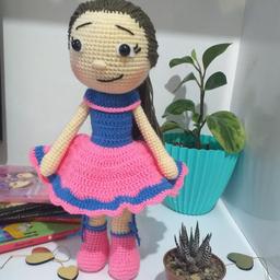 عروسک بافتنی دختر آلیا