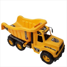 اسباب بازی ماشین کامیون راک تراک بزرگ زرد