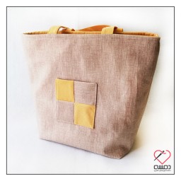 کیف پارچه ای آستردار دمسه کد A28