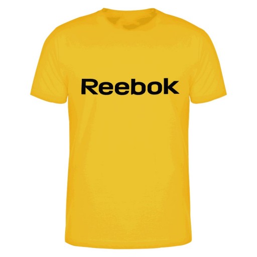 تیشرت آستین کوتاه مردانه - مدل Reebok - رنگ زرد - سایز XL , L