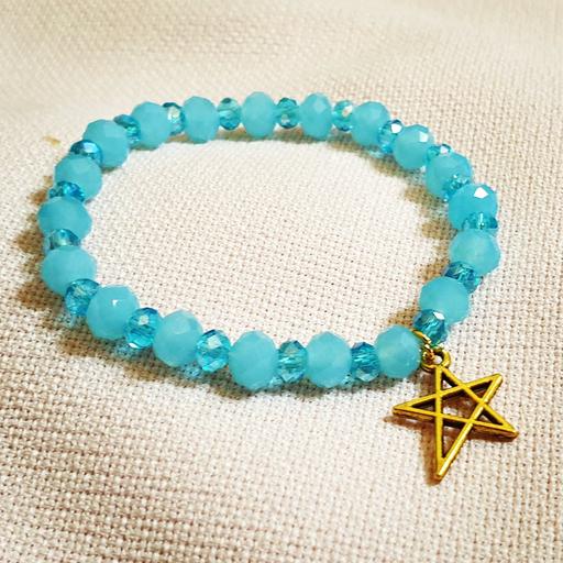 دستبند ستاره آبی