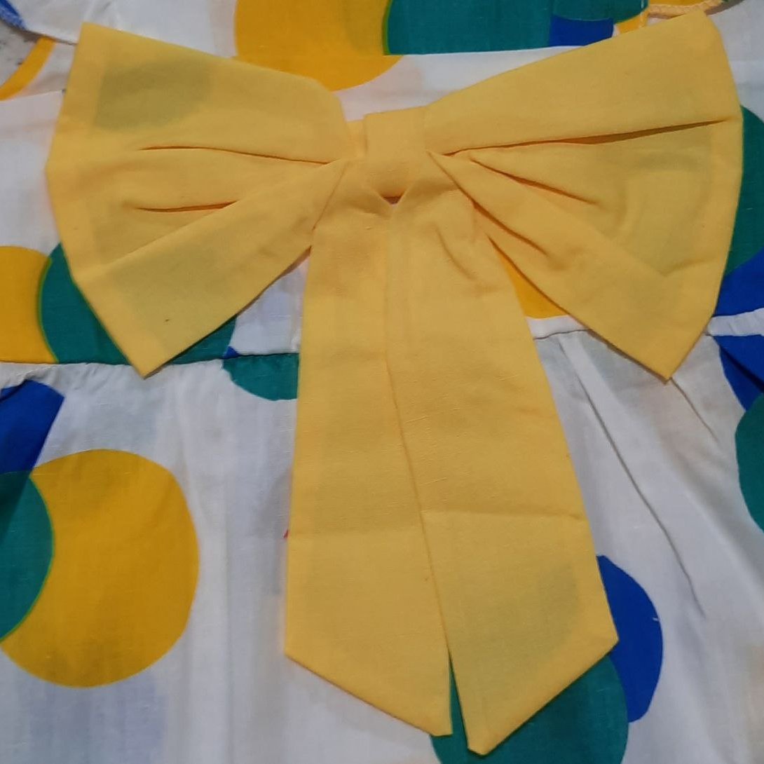 سارافون و شلوارک دخترانه - وارداتی - 9 ماه تا 5 سال - جنس نخی درجه یک طرح توپ توپی