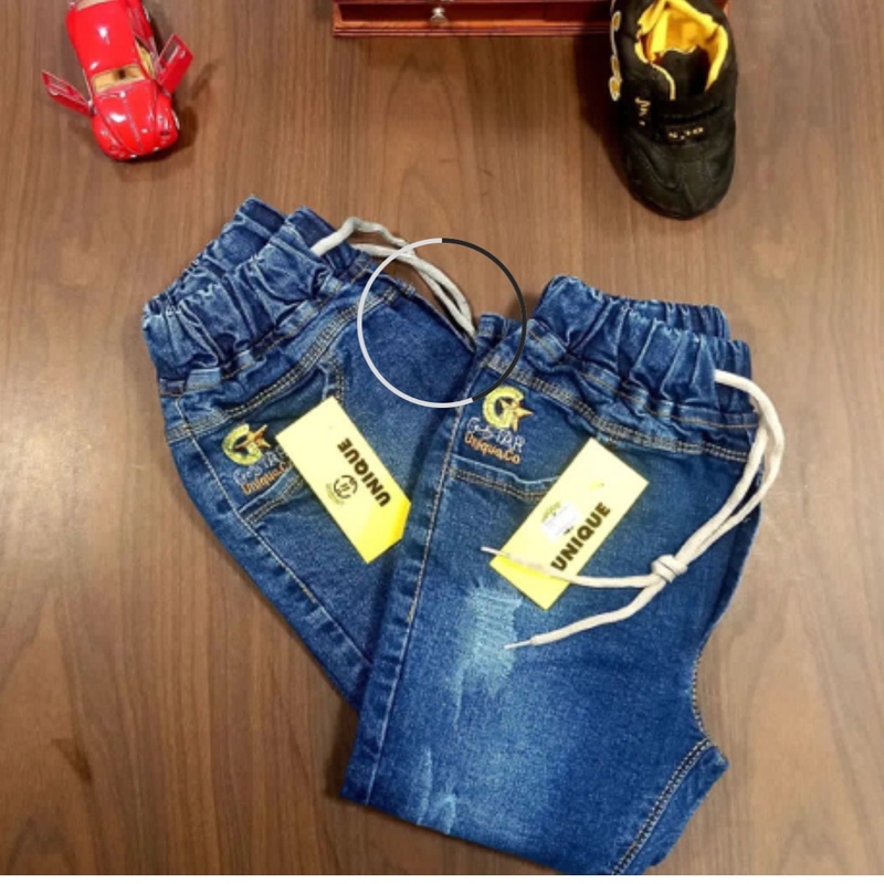 شلوار جین پسرانه جنس جین اسلپ پر (بهترین کیفیت موجود در بازار)سایز55 تا100