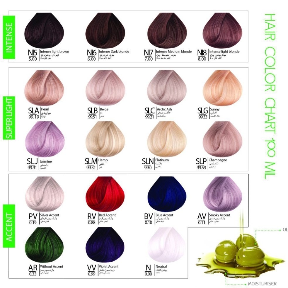 رنگ مو حرفه ای BONSAI