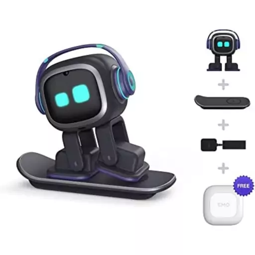 ربات اصلی ایمو | EMO AI Desktop Pet Robot with EMO Smart Lighting