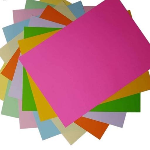 کاغذ رنگی a3 بسته 10 رنگ روغنی یک رو