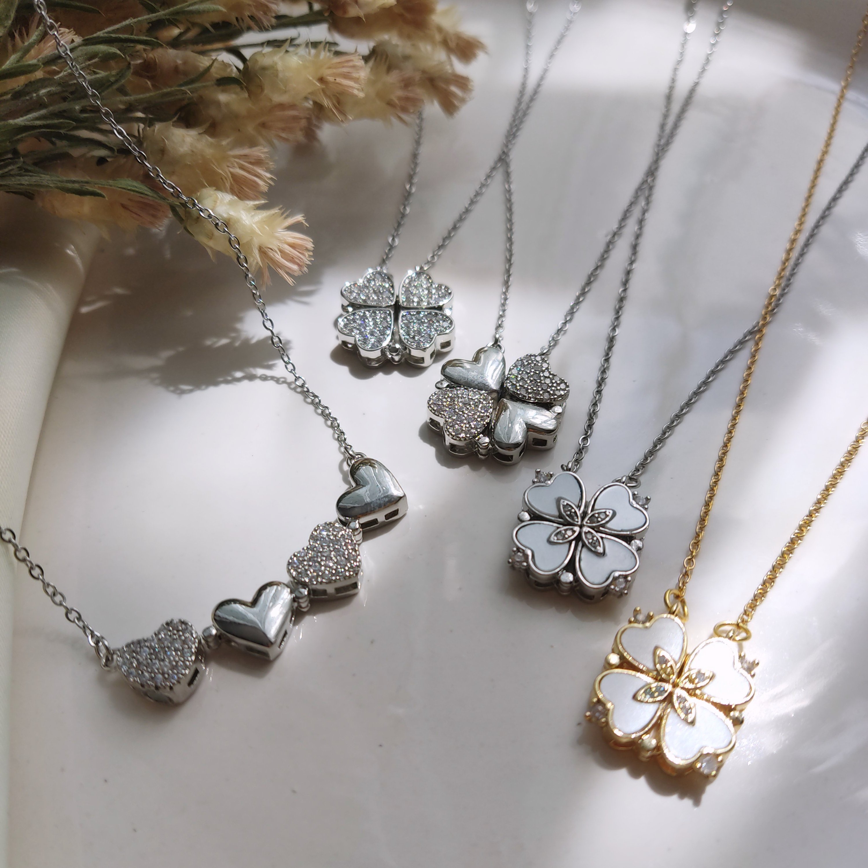 گردنبند مگنتی 2 مدلی