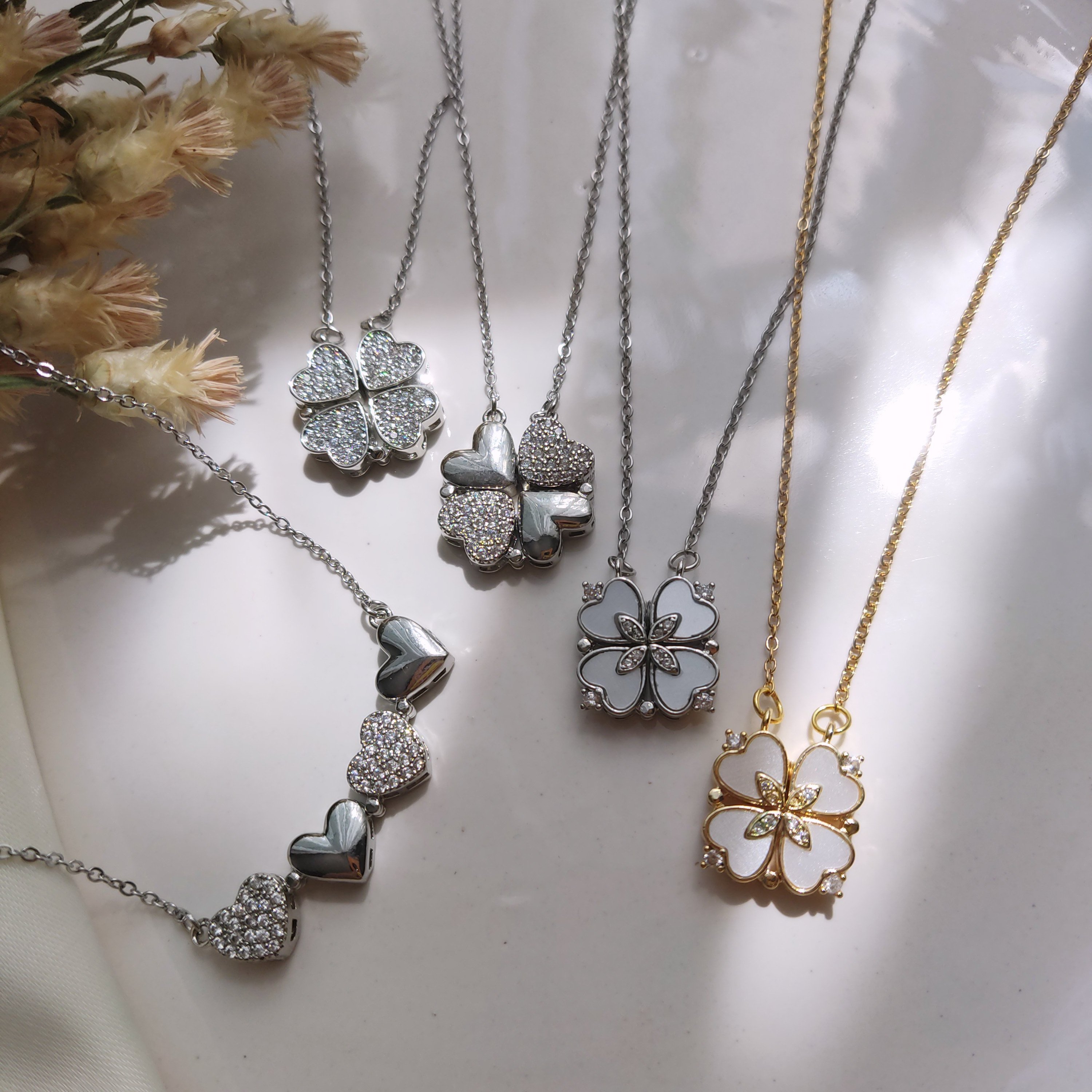 گردنبند مگنتی 2 مدلی