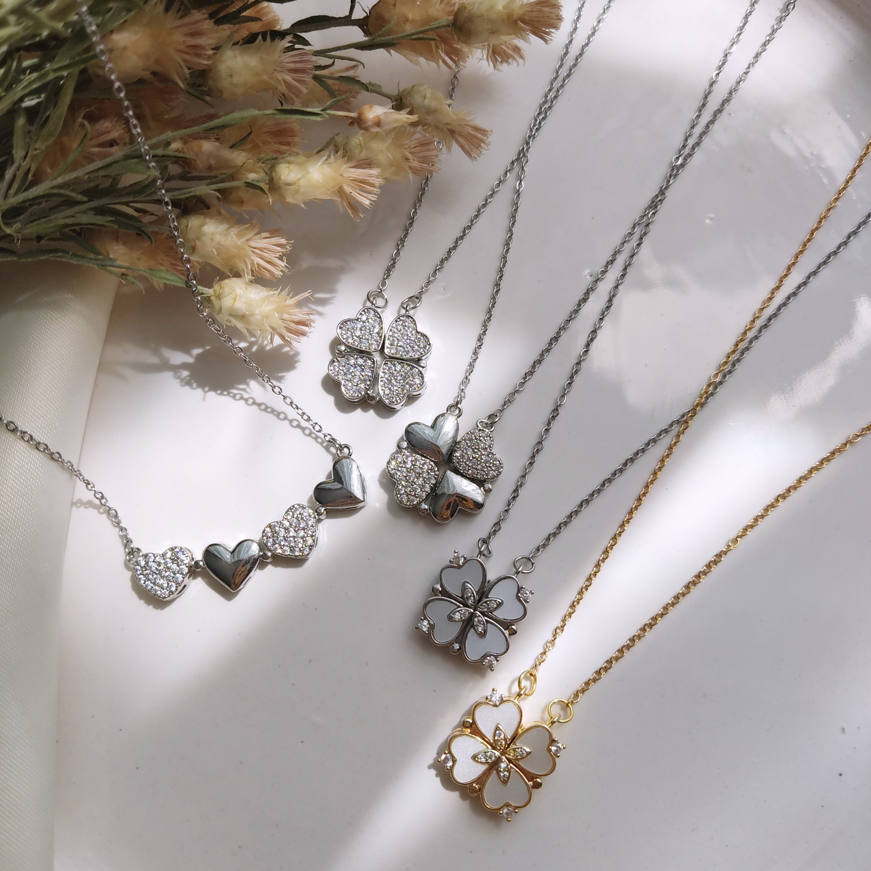 گردنبند مگنتی 2 مدلی