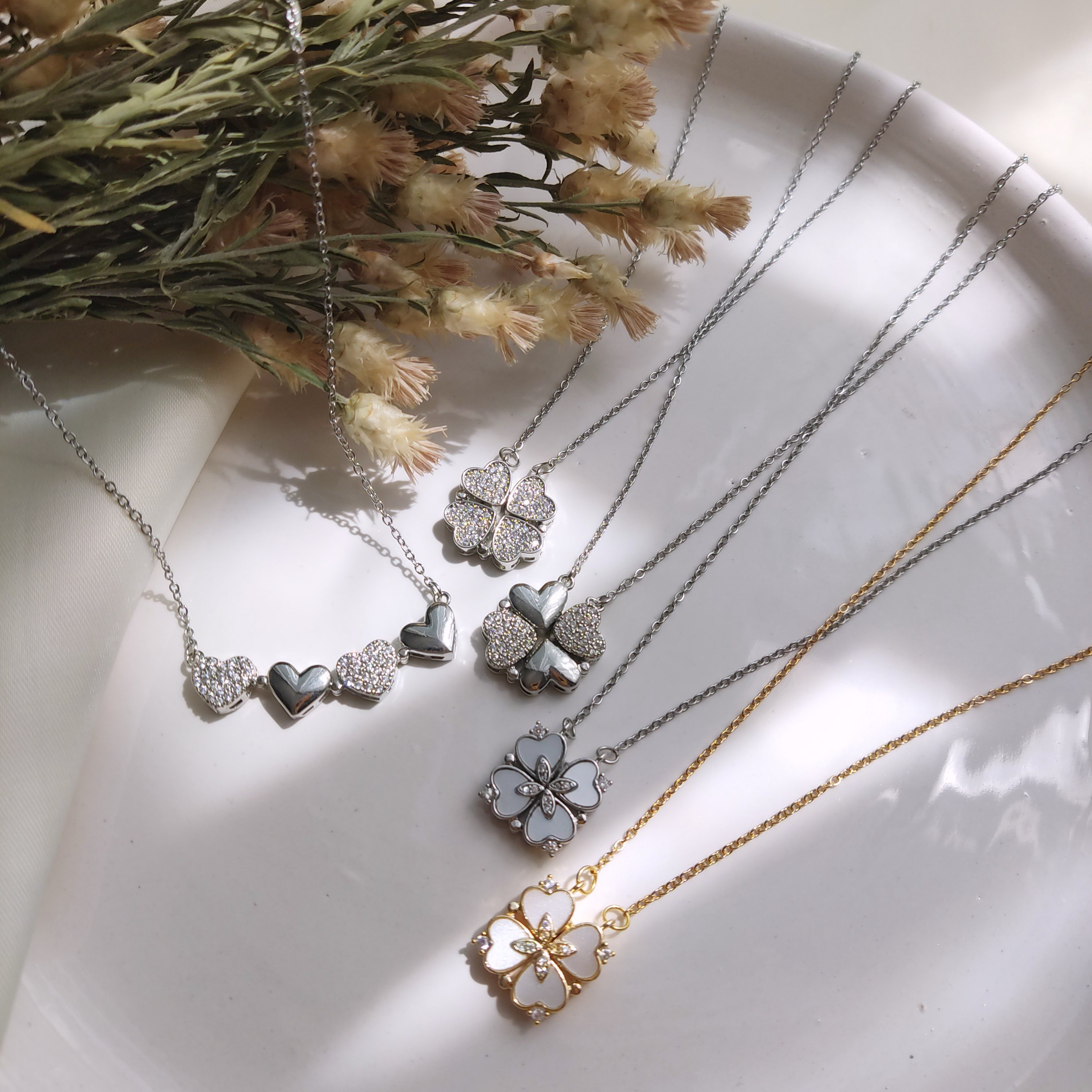 گردنبند مگنتی 2 مدلی