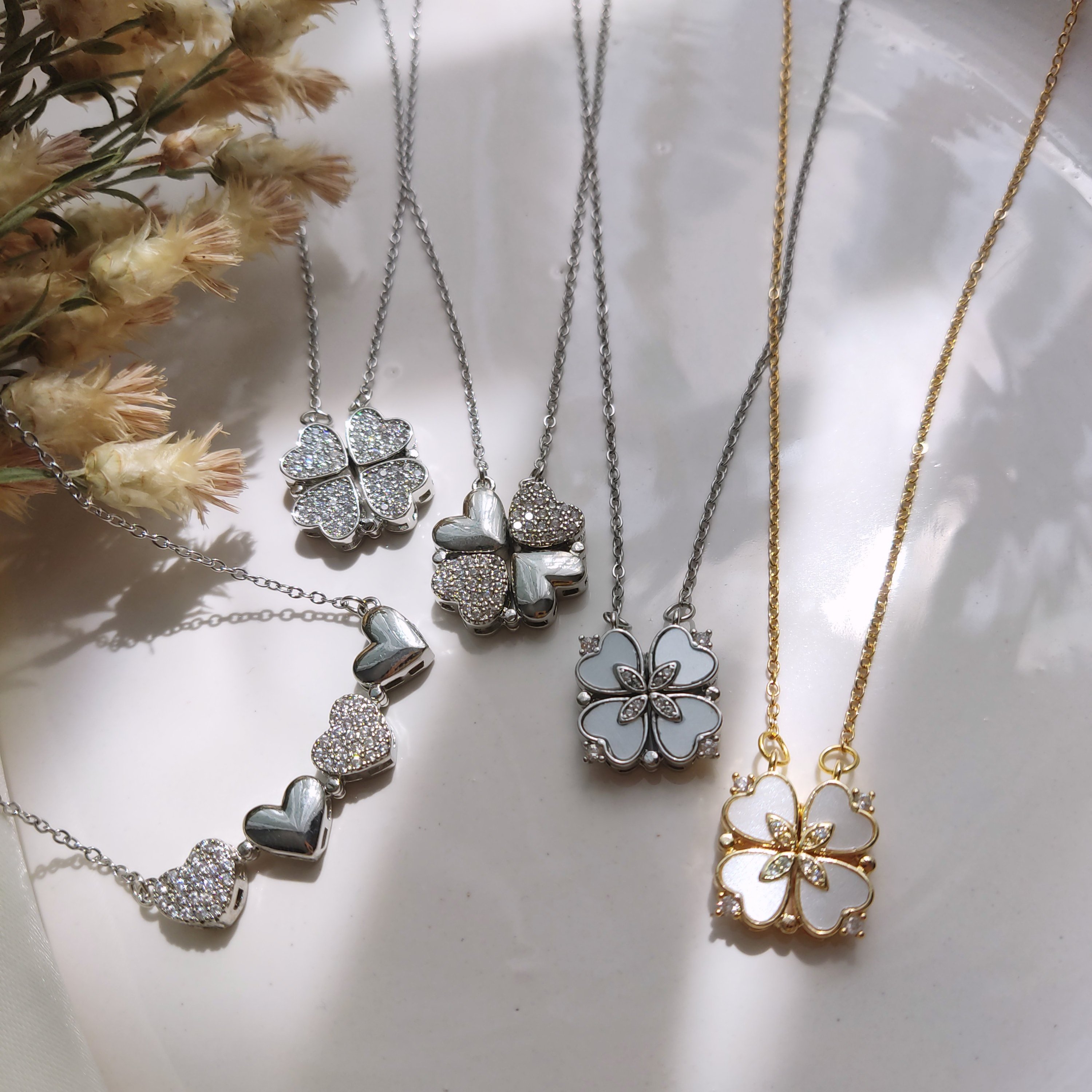 گردنبند مگنتی 2 مدلی