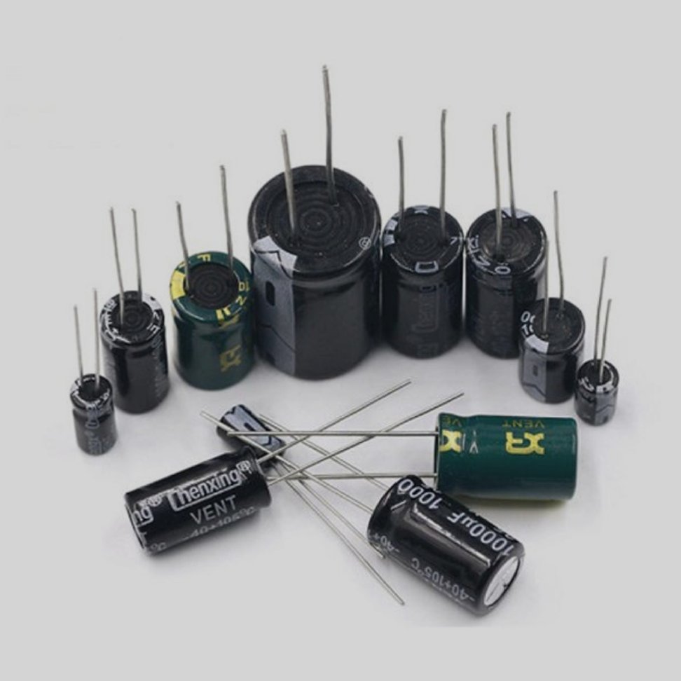 خازن الکترولیت 1000 میکروفاراد 25 ولت بسته 25 عددی 