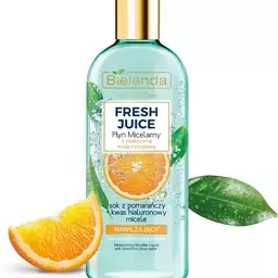 محلول پاک کننده میسلار سم زدا پرتقال 500  میل بی یلندا Bielenda Fresh Juice 