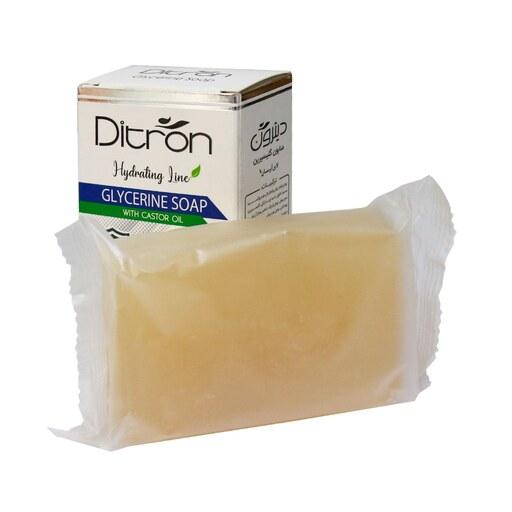 صابون گلیسیرینه شفاف دیترون مناسب پوست های خشک و معمولی 110 گرم