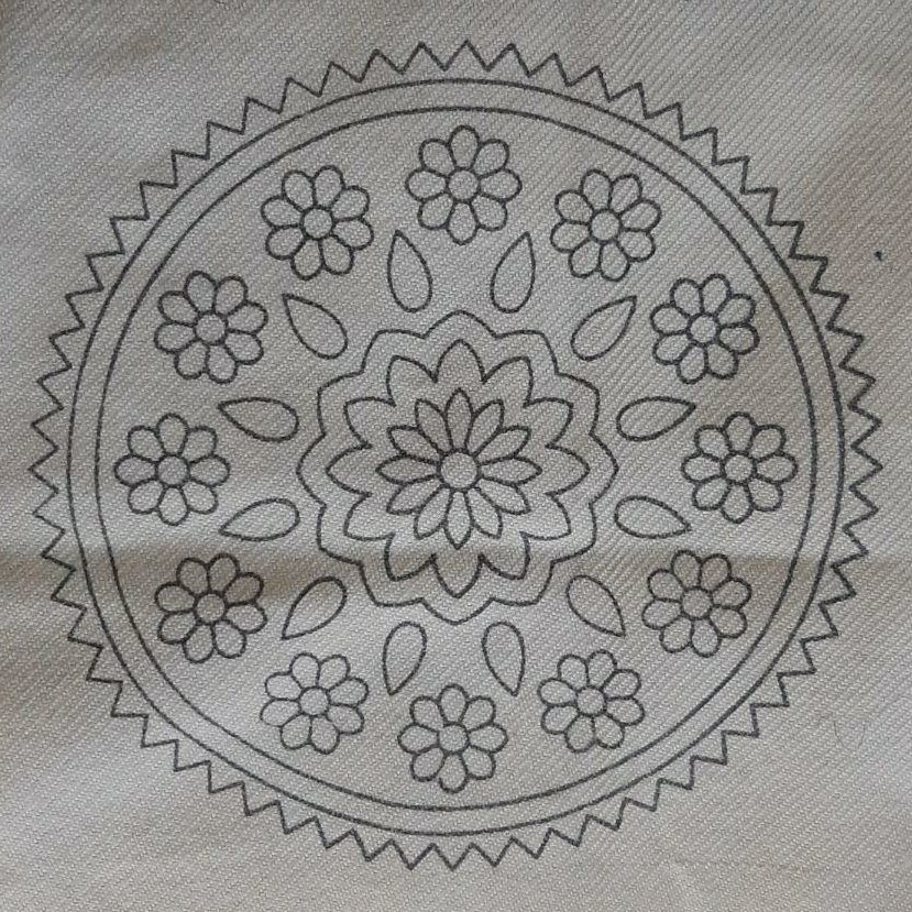 پته خام گرد 25 سانتی