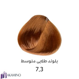 رنگ موی بلوند طلایی متوسط دنی وان کد 7.3