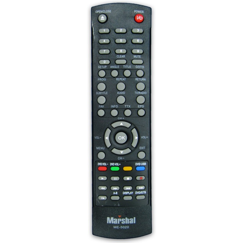 کنترل گیرنده دیجیتال مارشال MARSHAL مدل ME-5020 DVD خور-