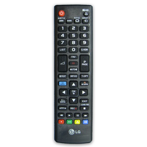 کنترل تلویزیون ال ای دی LED ال جی مدل AKB73715605 (طرح 1162)